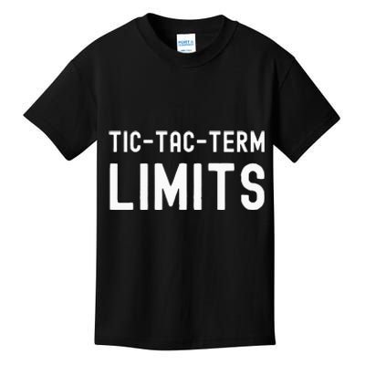 Tictac Term Limits Funny Meme Trending Kids T-Shirt