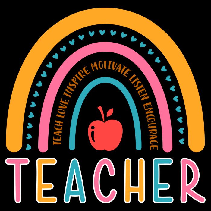 Teacher Teach Love Inspire Motivate Listen Encourage Bag