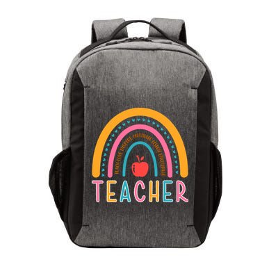 Teacher Teach Love Inspire Motivate Listen Encourage Vector Backpack