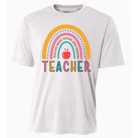 Teacher Teach Love Inspire Motivate Listen Encourage Cooling Performance Crew T-Shirt