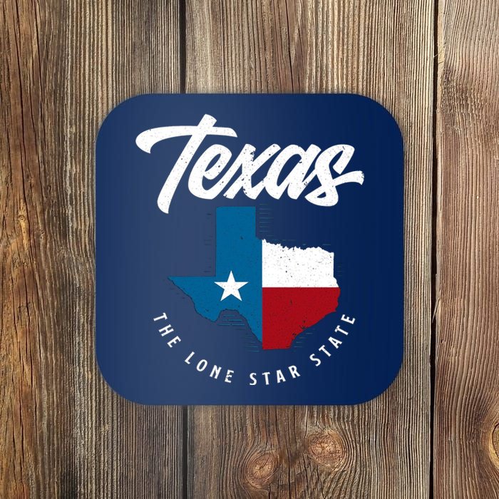 Texas The Lone Star State Gift Texas Map Cool Gift Coaster