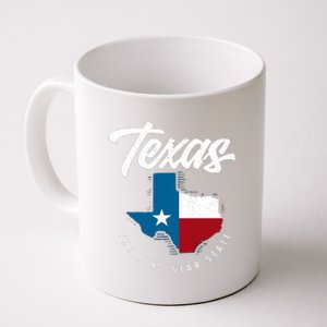 Texas The Lone Star State Gift Texas Map Cool Gift Coffee Mug