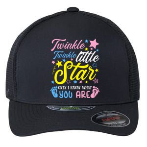 Twinkle Twinkle Little Star Funny Gender Keeper Reveal Party Gift Flexfit Unipanel Trucker Cap