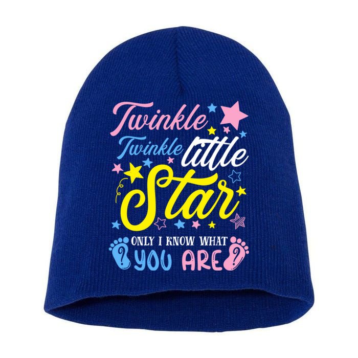 Twinkle Twinkle Little Star Funny Gender Keeper Reveal Party Gift Short Acrylic Beanie