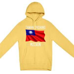 Taiwan Taichung Lds Mission Proud Mormon Missionary Cool Gift Premium Pullover Hoodie