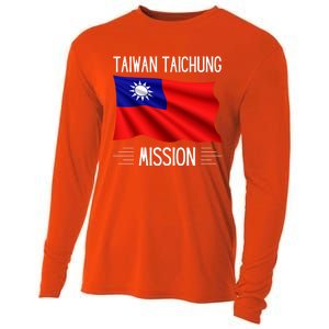 Taiwan Taichung Lds Mission Proud Mormon Missionary Cool Gift Cooling Performance Long Sleeve Crew