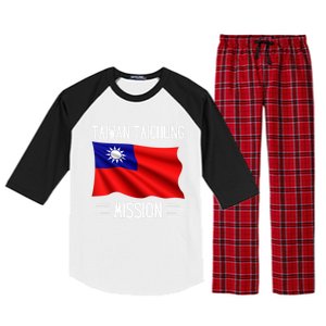 Taiwan Taichung Lds Mission Proud Mormon Missionary Cool Gift Raglan Sleeve Pajama Set