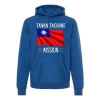 Taiwan Taichung Lds Mission Proud Mormon Missionary Cool Gift Premium Hoodie