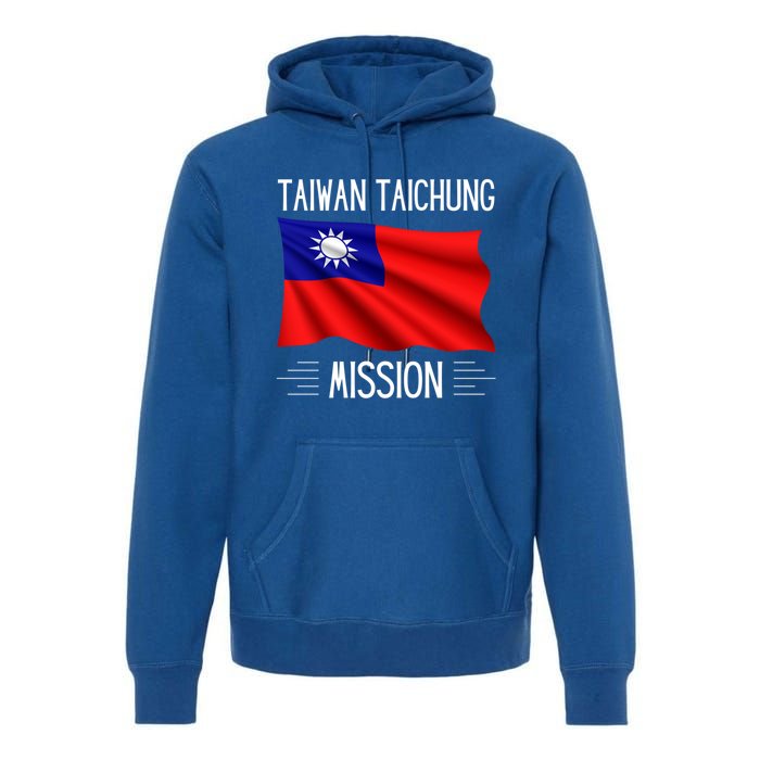 Taiwan Taichung Lds Mission Proud Mormon Missionary Cool Gift Premium Hoodie