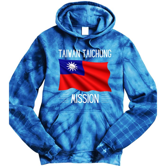 Taiwan Taichung Lds Mission Proud Mormon Missionary Cool Gift Tie Dye Hoodie