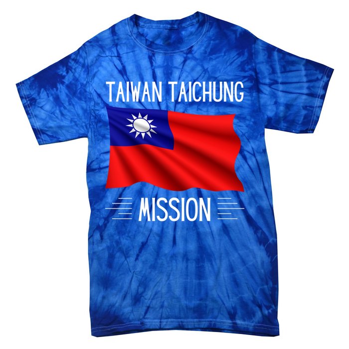 Taiwan Taichung Lds Mission Proud Mormon Missionary Cool Gift Tie-Dye T-Shirt