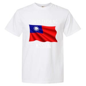 Taiwan Taichung Lds Mission Proud Mormon Missionary Cool Gift Garment-Dyed Heavyweight T-Shirt