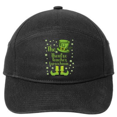 Theatre Teacher Leprechaun Group Matching St Patricks Day 7-Panel Snapback Hat