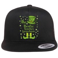 Theatre Teacher Leprechaun Group Matching St Patricks Day Flat Bill Trucker Hat