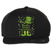 Theatre Teacher Leprechaun Group Matching St Patricks Day Wool Snapback Cap