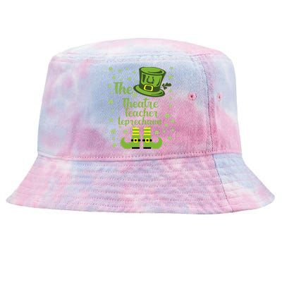 Theatre Teacher Leprechaun Group Matching St Patricks Day Tie-Dyed Bucket Hat