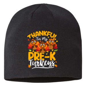 Thanksgiving Thankful My Prek Turkeys Pre K Teacher Student Sustainable Beanie