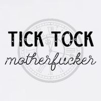 Tick Tock Motherfucker Wool Snapback Cap