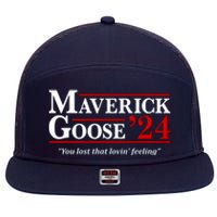 Talk To Me Goose Marverick Goose 2022 7 Panel Mesh Trucker Snapback Hat