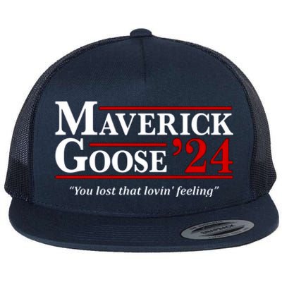 Talk To Me Goose Marverick Goose 2022 Flat Bill Trucker Hat