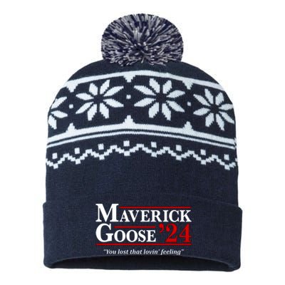 Talk To Me Goose Marverick Goose 2022 USA-Made Snowflake Beanie