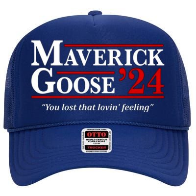 Talk To Me Goose Marverick Goose 2022 High Crown Mesh Back Trucker Hat