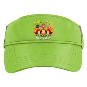 Thanksgiving Thankful My Prek Turkeys Teacher Student Adult Drive Performance Visor