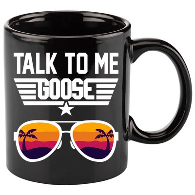 TALK TO ME GOOSE Sunglasses Hawaiian Trees Print Women T Shirt Summer Harajuku 11oz C Handle Ceramic Mug