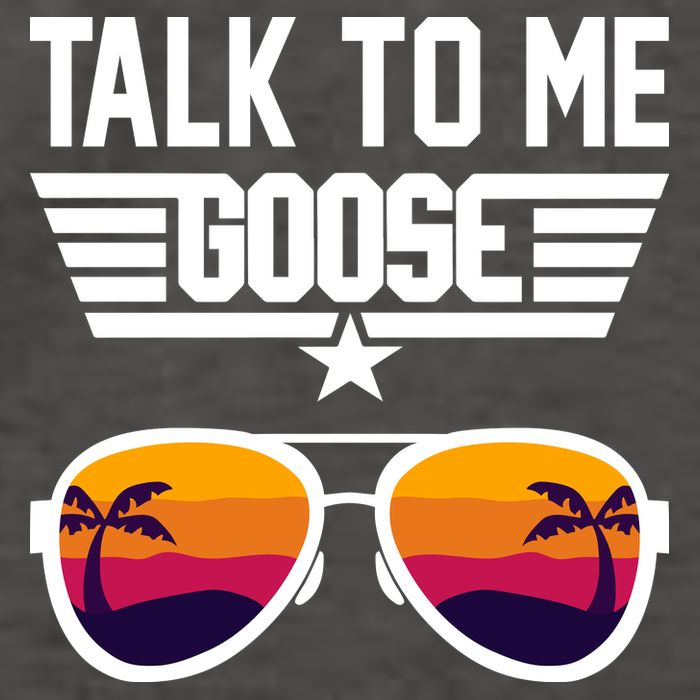 TALK TO ME GOOSE Sunglasses Hawaiian Trees Print Women T Shirt Summer Harajuku Vector Backpack