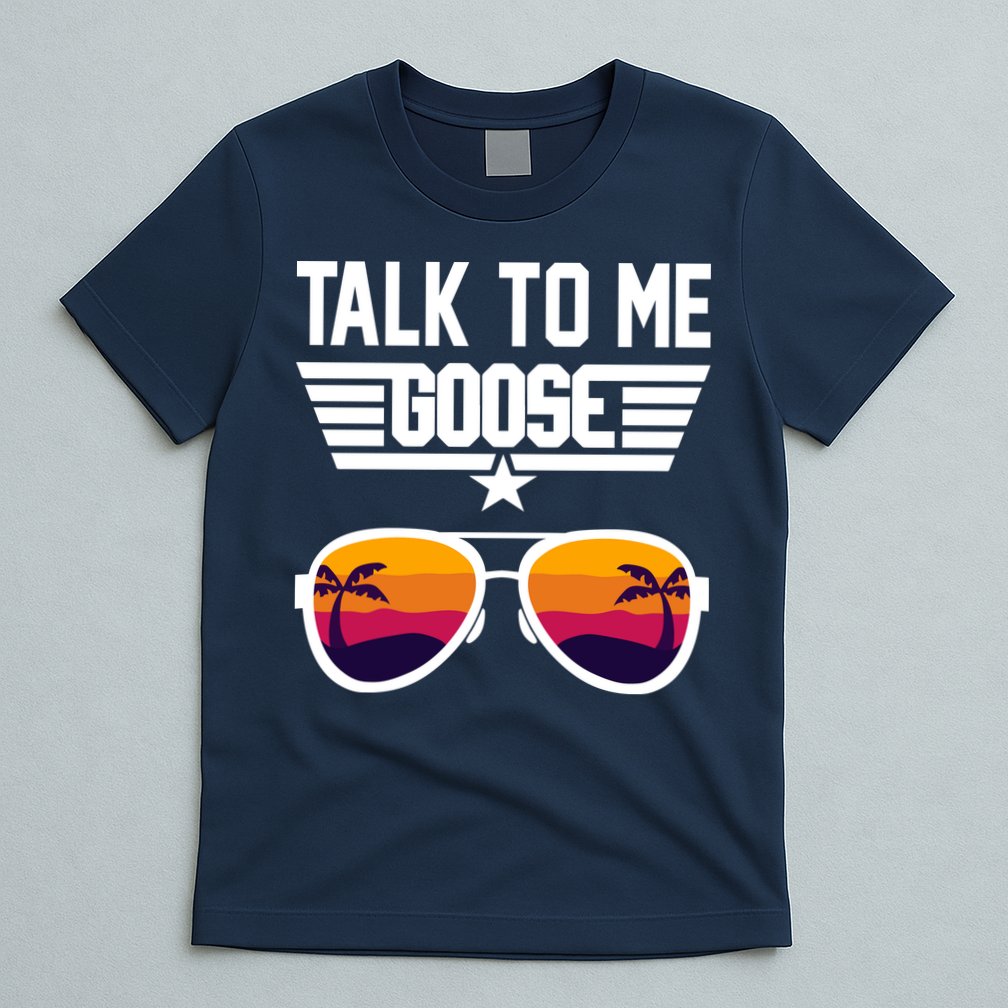 TALK TO ME GOOSE Sunglasses Hawaiian Trees Print Women T Shirt Summer Harajuku T-Shirt