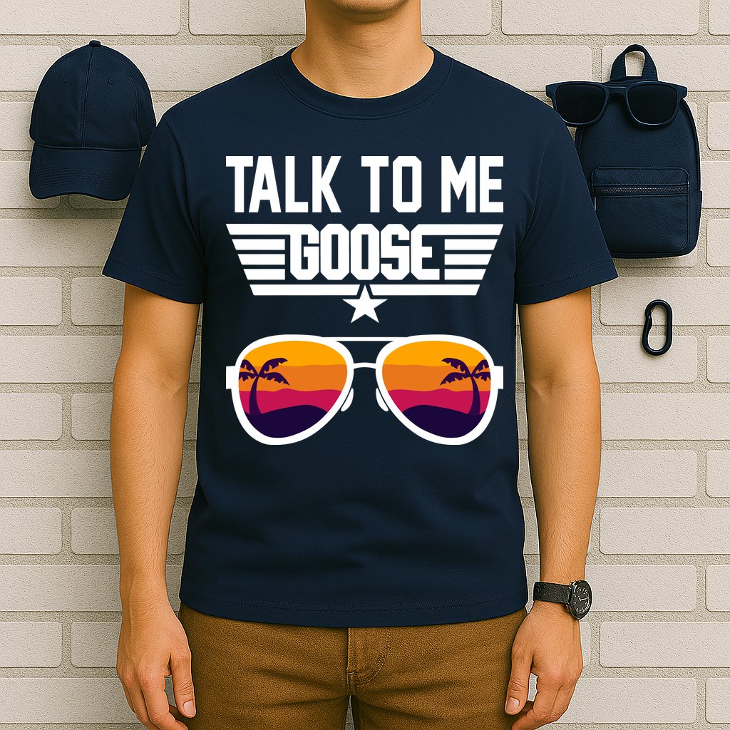 TALK TO ME GOOSE Sunglasses Hawaiian Trees Print Women T Shirt Summer Harajuku T-Shirt