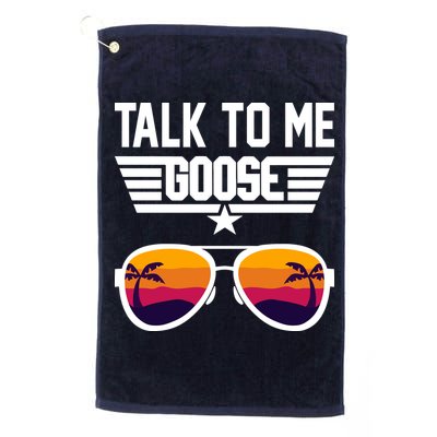 TALK TO ME GOOSE Sunglasses Hawaiian Trees Print Women T Shirt Summer Harajuku Golf Towel