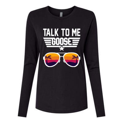 TALK TO ME GOOSE Sunglasses Hawaiian Trees Women T Summer Harajuku Womens Cotton Relaxed Long Sleeve T-Shirt