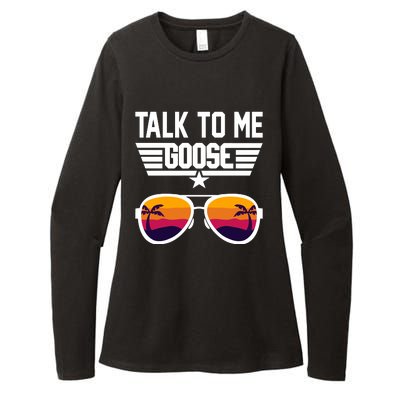 TALK TO ME GOOSE Sunglasses Hawaiian Trees Women T Summer Harajuku Womens CVC Long Sleeve Shirt