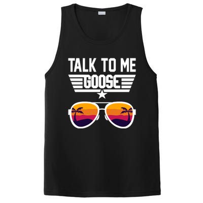 TALK TO ME GOOSE Sunglasses Hawaiian Trees Women T Summer Harajuku PosiCharge Competitor Tank