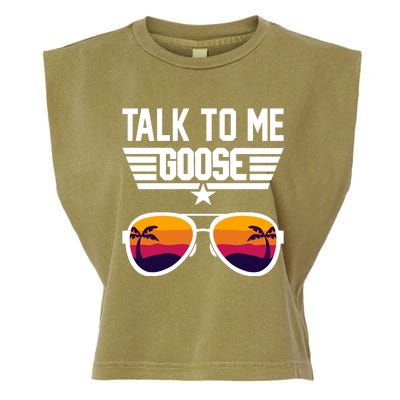 TALK TO ME GOOSE Sunglasses Hawaiian Trees Women T Summer Harajuku Garment-Dyed Women's Muscle Tee