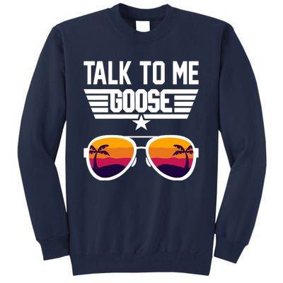 TALK TO ME GOOSE Sunglasses Hawaiian Trees Women T Summer Harajuku Tall Sweatshirt