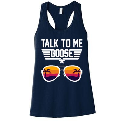 TALK TO ME GOOSE Sunglasses Hawaiian Trees Women T Summer Harajuku Women's Racerback Tank