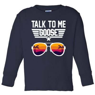 TALK TO ME GOOSE Sunglasses Hawaiian Trees Women T Summer Harajuku Toddler Long Sleeve Shirt