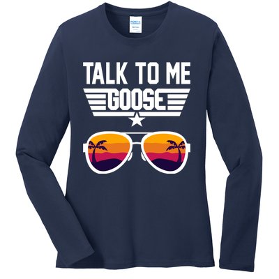 TALK TO ME GOOSE Sunglasses Hawaiian Trees Women T Summer Harajuku Ladies Long Sleeve Shirt