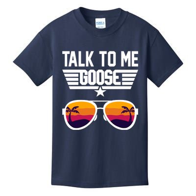 TALK TO ME GOOSE Sunglasses Hawaiian Trees Women T Summer Harajuku Kids T-Shirt