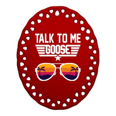 TALK TO ME GOOSE Sunglasses Hawaiian Trees Women T Summer Harajuku Ceramic Oval Ornament