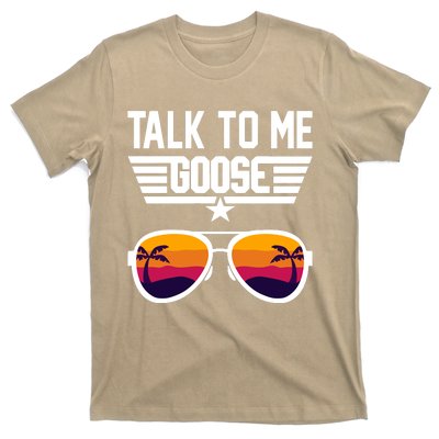 TALK TO ME GOOSE Sunglasses Hawaiian Trees Women T Summer Harajuku T-Shirt