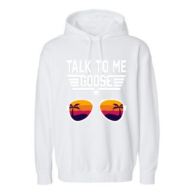 TALK TO ME GOOSE Sunglasses Hawaiian Trees Women T Summer Harajuku Garment-Dyed Fleece Hoodie