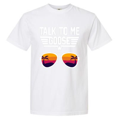 TALK TO ME GOOSE Sunglasses Hawaiian Trees Women T Summer Harajuku Garment-Dyed Heavyweight T-Shirt