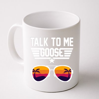 TALK TO ME GOOSE Sunglasses Hawaiian Trees Women T Summer Harajuku Coffee Mug