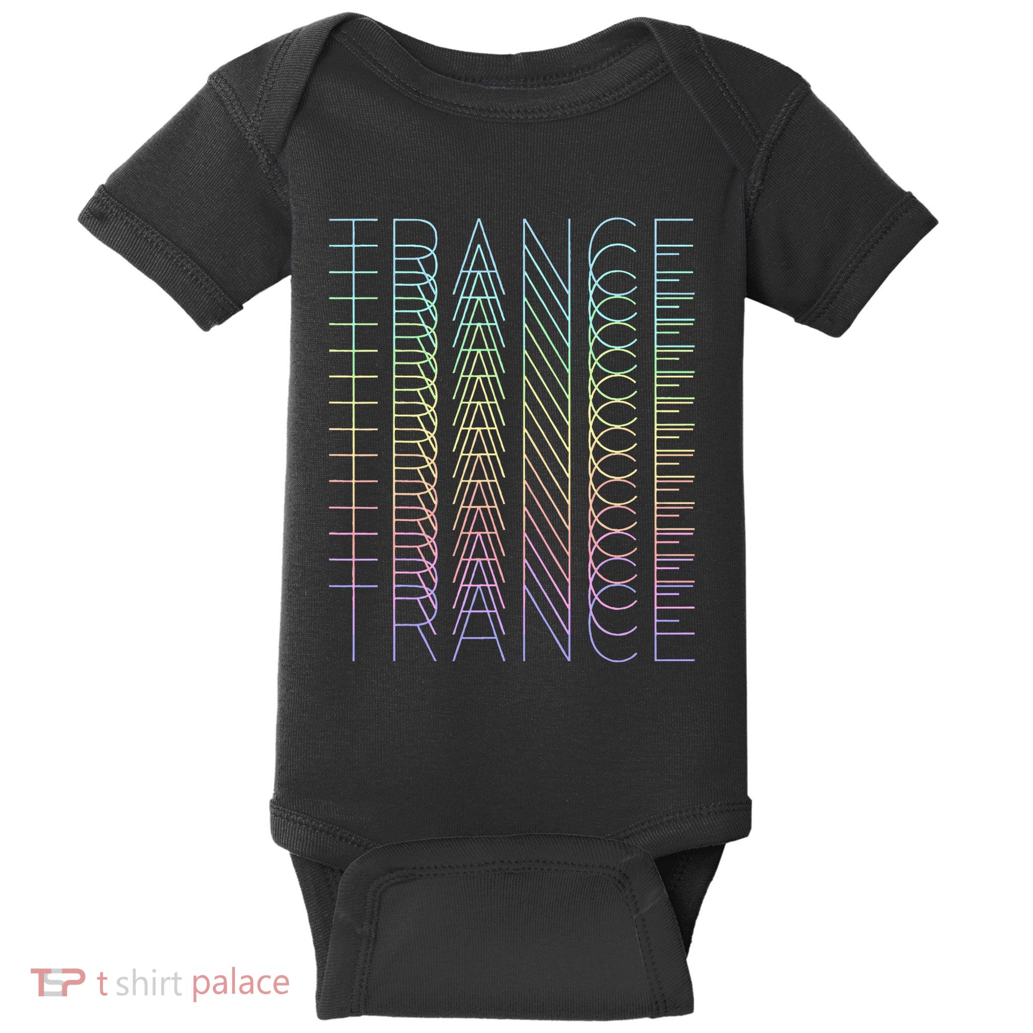 Trance Techno Music Dj Rave Party Techno Festival Baby Bodysuit