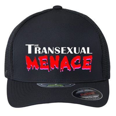 The Transexual Menace Funny Lgbt Pride Flexfit Unipanel Trucker Cap