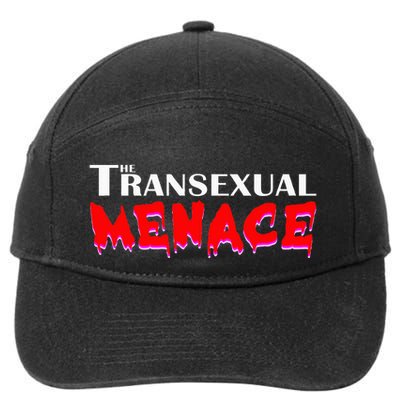 The Transexual Menace Funny Lgbt Pride 7-Panel Snapback Hat