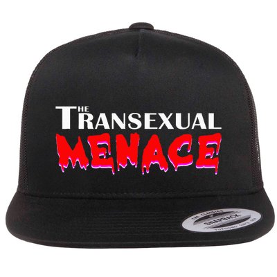 The Transexual Menace Funny Lgbt Pride Flatbill Hat